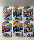 2024 HOT WHEELS C-Case Red Edition Lot Of 3 (Fiat, Max Steel, Charger) 2 Sets.