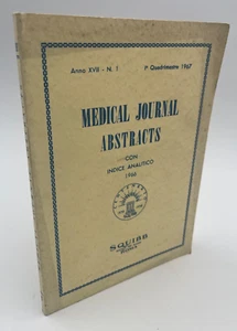 Medical Journal abstracts  con indice analitico 1966 1967 - Picture 1 of 3