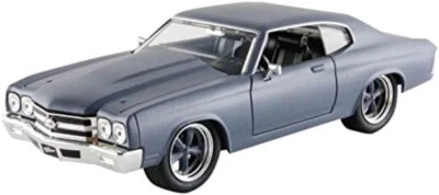 Jada 1/24 F&F Dom's 1970 Chevrolet Chevelle SS - Gris Mat - 97835 - Photo 1/4