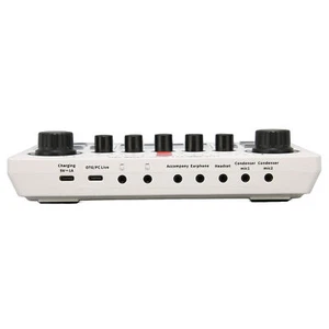 X50 Live Sound Card 12 Warm Up Effets Sonores One Touch Mute USB Son Externe - Photo 1/24