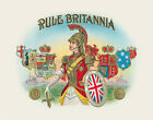 United Kingdom Great Britain Lady Britannia Antique Style Wall Decor Art Print