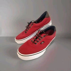 Vans Era 59 Red Chili Canvas Unisex Shoes Mens UK 7 Womens 7.5 - Imagen 1 de 17