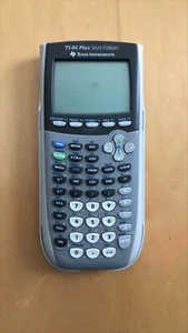 Texas Instruments TI-84 Plus Silver Edition Graphing Calculator (PARTS/REPAIR) - Picture 1 of 3