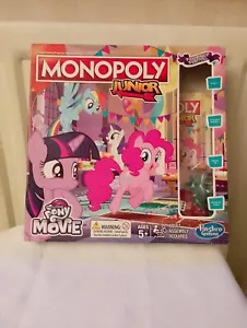 My Little Pony The Movie Monopoly Junior Friendship Festival Game Complete - Picture 1 of 8