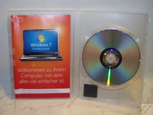 Windows 7 Professional D - NO KEY - 32 Bit SP1 - DVD original Microsoft Box _cm - Bild 1 von 7