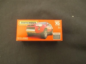 matchbox Toyota 4runner 2023 agarre de potencia rojo - Imagen 1 de 1