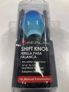 Pilot PM-22192B Blue/Light Blue Manual Transmission Shift Knob For 5/16"-1/2" - Picture 1 of 3