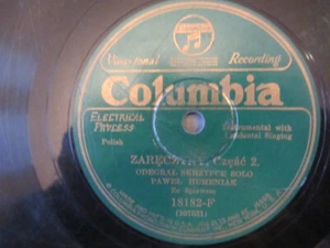 ZARECZYNY, Czesc 1&2 ODEGRAL SKRZYPCE, PAWEL HUMENIAK (Polish) Columbia 18182 - Foto 1 di 4