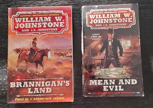 William W. Johnstone Lot 2 Brannigan's Land Serie Western Taschenbücher - Bild 1 von 4
