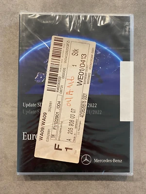 Mercedes Benz Update SD Karte Navigation 2021/2022 (NEU & Eingeschweißt) - Bild 1 von 2