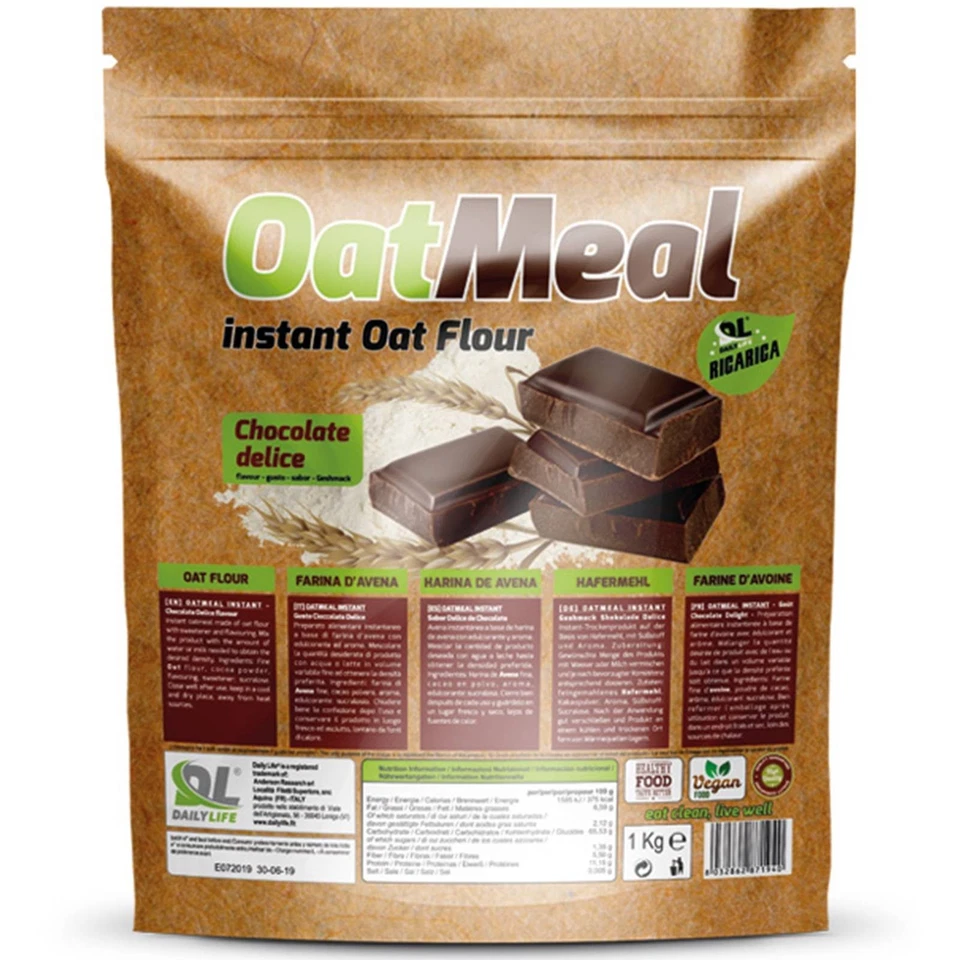 DELIGHT Daily Life OatMeal Instant 1 KG  Farina d Avena instantanea aromatizzata - Immagine 1 di 1