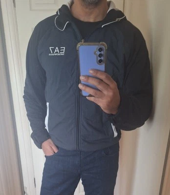 Emporio Armani Jacket Black Colour. Size M in Good Used Condition  - Image 1 of 4