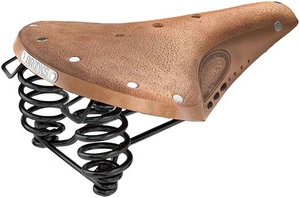 Brooks B67 Saddle - Steel, Dark Tan, Softened, Short - Picture 1 of 1