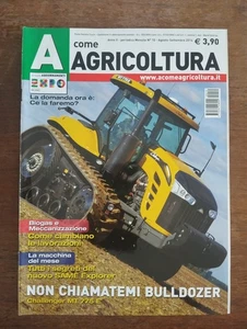 2014 08/09 A COME AGRICOLTURA AGOSTO/SETTEMBRE 2014 ANNO II N.10 CHALLENGER MT - Picture 1 of 6