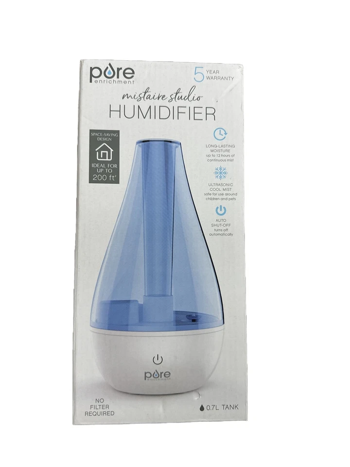 Pure Enrichment Ultrasonic Cool Mist Humidifier for Small Rooms Ideal Up To200ft - Image 1 of 1