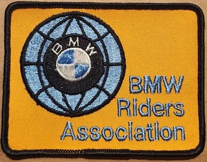 BMW Riders Association RA embroidered sew on patch motorcycle enthusiasts - Picture 1 of 1