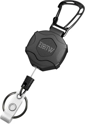 EOTW 1 Stücke Ausziehbar Schlüsselanhänger, Ausweis Jojo Mit 70Cm Einziehbarer Stahls