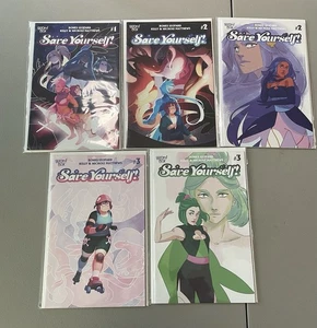 Boom Box Comics SAVE YOURSELF Lot Of 5 Comics! - Picture 1 of 6