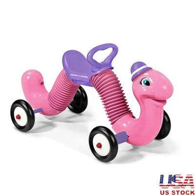 Juguete de paseo Inchworm para niños pequeños divertido rebote y vaya juego interactivo edades 2-5 nuevo Foto 1 de 4