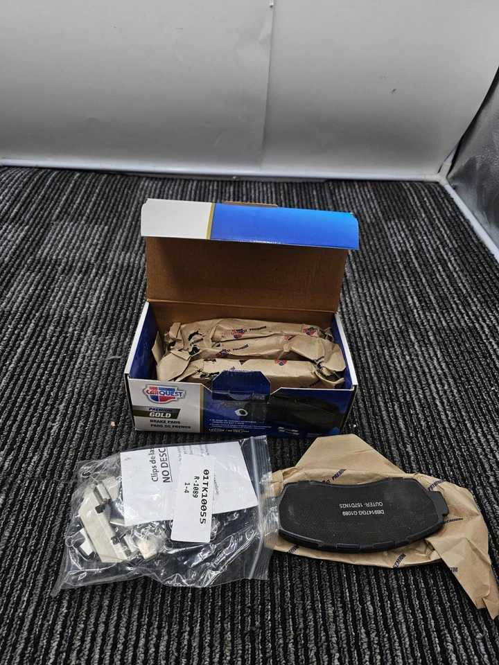 Pastillas de freno delanteras de cerámica dorada premium para Honda Passport 2019-2025 GNAD1089 Foto 1 de 4