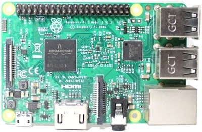 Raspberry Pi 3 Model B CPU 1.2GHz/1GB/USB2.0/HDMI/Bluetooth/WiFi RASPBERRYPI3-MO - Image 1 of 4