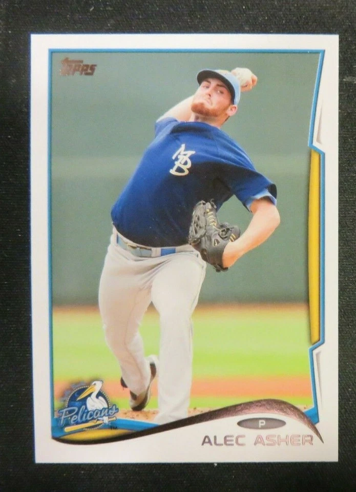 2014 Topps Pro Debut, Myrtle Beach Pelicans - ALEC ASHER - Image 1 of 1