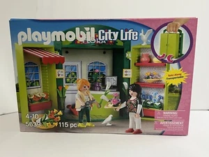 Playmobil 5639 City Life Flower Shop Take Along Play Box Set NEW. P5 - Picture 1 of 2