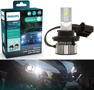 Philips UltinonSport LED White 9008 H13 Two Bulbs Head Light High Low Beam Lamp - Picture 1 of 20