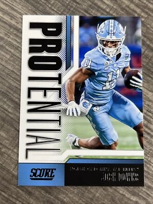 2023 Panini Score Protential, Josh Downs, RC, #11, Indianapolis Colts - Image 1 of 4