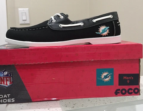 miami dolphins boat shoes Cover