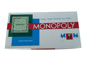 Monopoly Brohm Parker Brettspiel Top DM-Version RAR komplett - Bild 1 von 4
