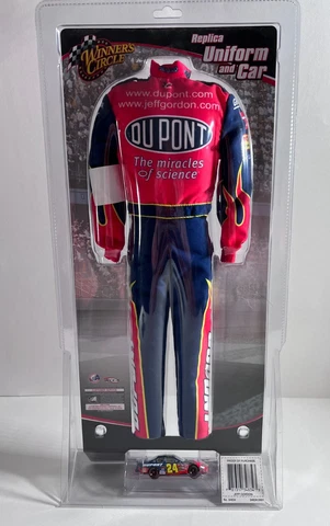 NASCAR #24 Jeff Gordon Uniform Replica and Car  New Unopened  Racing Collectible Cover