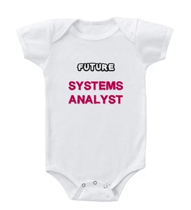 Future Systems Analyst Infant Toddler Baby Cotton Bodysuit One Piece - Picture 1 of 15