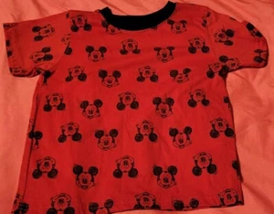 Boys size 4T "Mickey and the Roadster Racers" red and black Mickey Mouse shirt - Picture 1 of 1