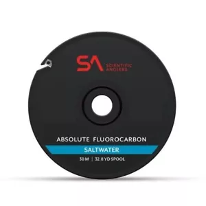 Scientific Anglers Absolute Fluorocarbon Tippet per acqua salata - 16 libbre, 30 m - 137959 - Foto 1 di 1