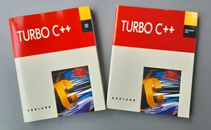 Borland Turbo C & C++ 2nd Edition 1991 MANUALS & BOX ONLY - Picture 1 of 3