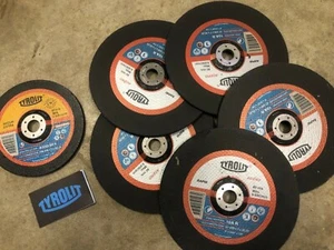 Tyrolit Grind Wheel 27-230 x 7 x 22,23 9x9/32x7/8 Lot of 5 + 1 Bonus 7x9/32x7/8 - Picture 1 of 3