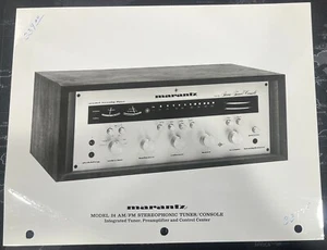 Marantz Model 24 Stereo Receiver Werbefoto - super selten - KEINE KOPIE - Bild 1 von 2