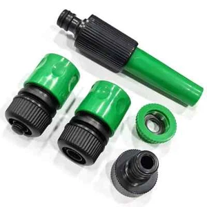 Schlauchrohrverbinder 4-teiliges SET 1/2" Gartenaufsatz Bewässerungshahn Adapter Beschlag - Bild 1 von 3