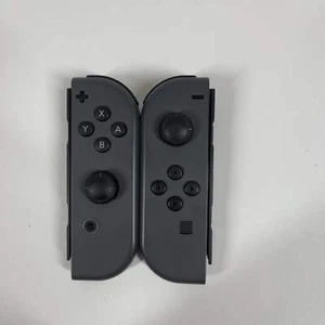 Nintendo Switch Joy-Cons Pair Controller HAC-016 Grey - Picture 1 of 4
