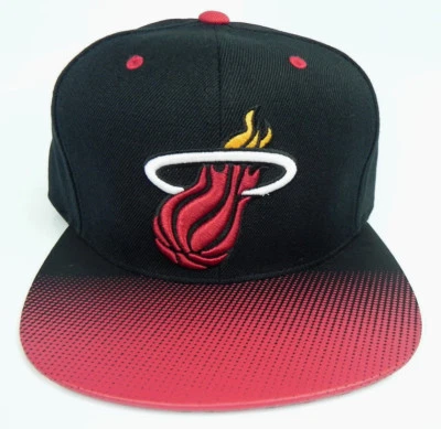 MIAMI HEAT NBA MITCHELL & NESS 2 TONOS VINTAGE RETRO MONEDA DE DIEZ CENTAVOS GORRA SNAPBACK SOMBRERO ¡NUEVO! Foto 1 de 4
