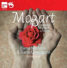 MOZART: SONATAS FOR PIANO 4 HANDS NEW CD