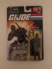 G.I. Joe 25th Anniversary Commando Snake Eyes with Timber