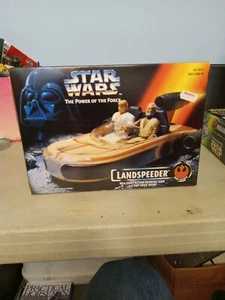 Kenner Star Wars Power of the Force Landspeeder Fahrzeug 1995 Neu in OVP - Bild 1 von 3