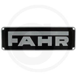 Firmenschild_Logo_Emblem_Fahr_235 x 75 mm Lochabstand 220 x 62 mm - Zdjęcie 1 z 1