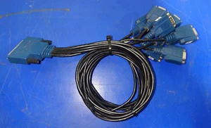 National Instruments 185196C-01 185196-01 Serial Cable, Type SH68-8DB9 RS 232 1m - Afbeelding 1 van 6