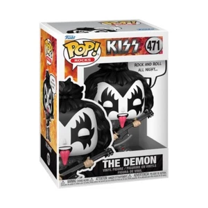 PREORDER SEPTEMBER 2025 ROCKS KISS THE DEMON GENE SIMMONS  N° 471 FUNKO POP - Imagen 1 de 2