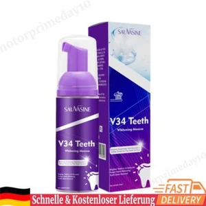 50ml Whitening Toothpaste Portable Purple Foam Toothpaste for Adult Oral Care - Bild 1 von 11