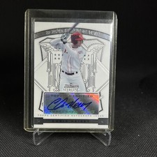 Chris Heisey 2009 Topps Bowman Sterling Prospects auto autograph card BSP-CH