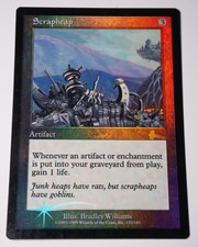 SCRAPHEAP Urza's Legacy FOIL 1999 MAGIC THE GATHERING MTG MINT RARE psa